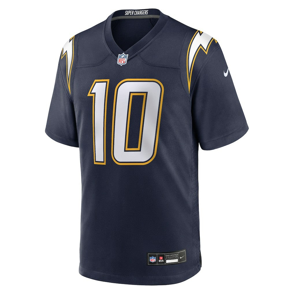 Nike Justin Herbert Los Angeles Chargers Alternate Super Chargers Game Player Jersey Navy
