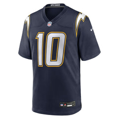Nike Justin Herbert Los Angeles Chargers Alternate Super Chargers Game Player Jersey Navy