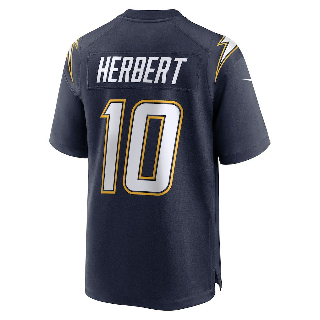 Nike Justin Herbert Los Angeles Chargers Alternate Super Chargers Game Player Jersey Navy