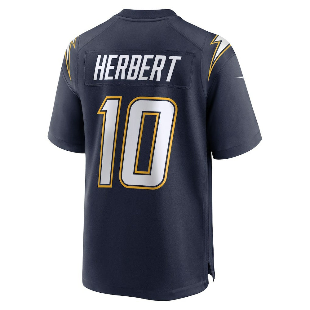 Nike Justin Herbert Los Angeles Chargers Alternate Super Chargers Game Player Jersey Navy
