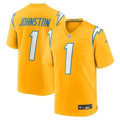 Nike Quentin Johnston Los Angeles Chargers Alternate Charger Power Game Player Jersey Gold