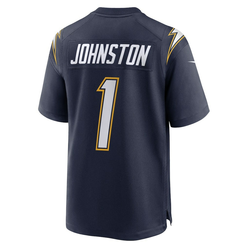 Nike Quentin Johnston Los Angeles Chargers Alternate Super Chargers Game Player Jersey Navy