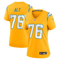 Nike Joe Alt Los Angeles Chargers Women's Alternate Charger Power Game Jersey Gold