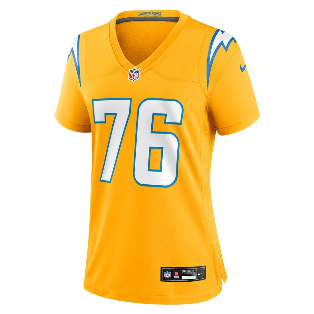 Nike Joe Alt Los Angeles Chargers Women's Alternate Charger Power Game Jersey Gold