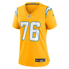 Nike Joe Alt Los Angeles Chargers Women's Alternate Charger Power Game Jersey Gold
