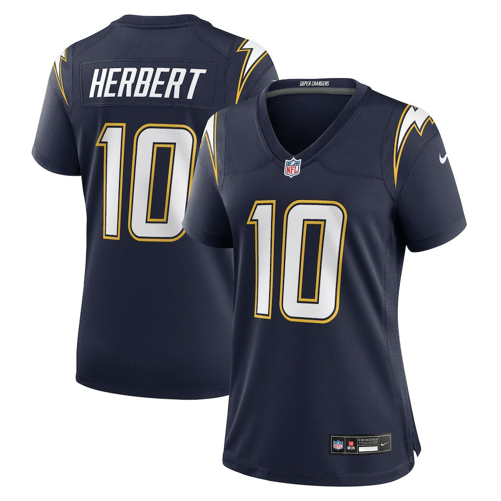 Nike Justin Herbert Los Angeles Chargers Women's Alternate Super Chargers Game Jersey Navy