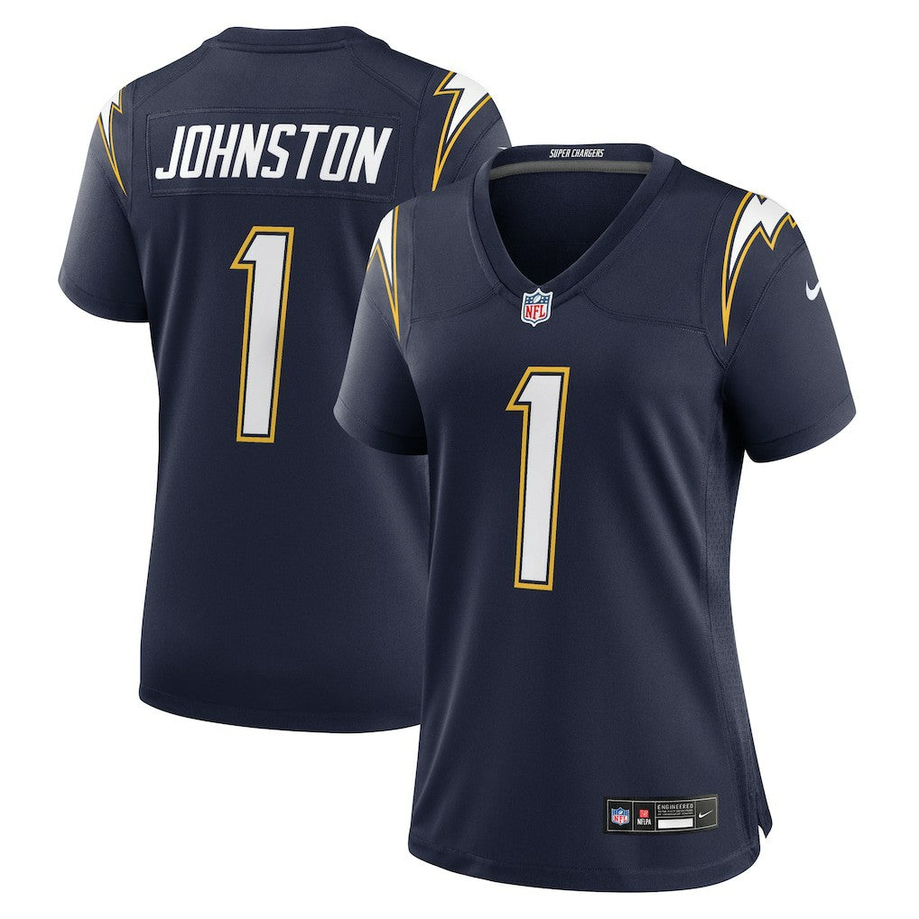 Nike Quentin Johnston Los Angeles Chargers Women's Alternate Super Chargers Game Jersey Navy