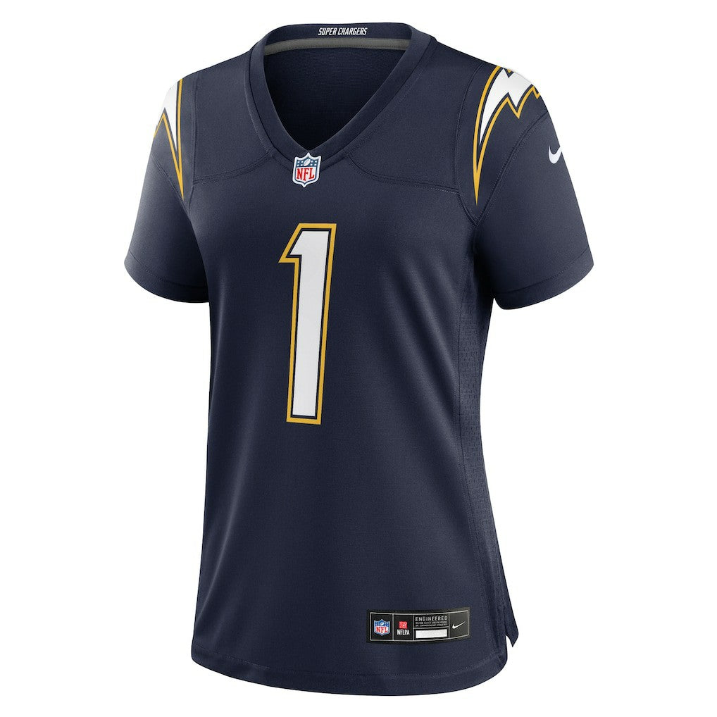 Nike Quentin Johnston Los Angeles Chargers Women's Alternate Super Chargers Game Jersey Navy