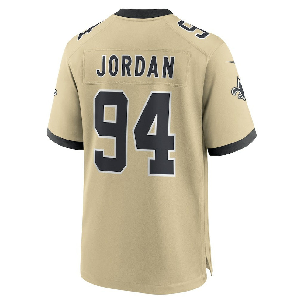 Nike Cameron Jordan New Orleans Saints Gameday Golds Alternate Game Player Jersey Gold