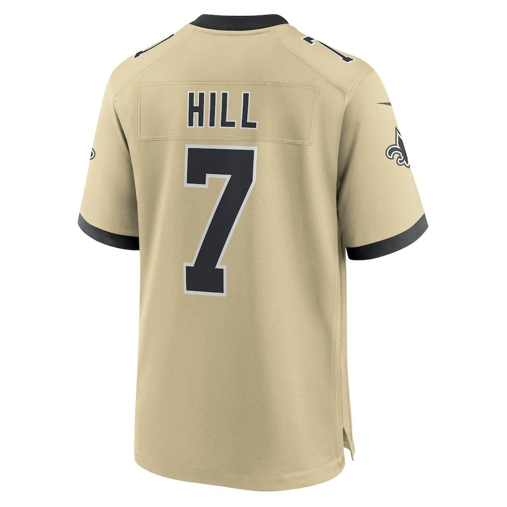 Nike Taysom Hill New Orleans Saints Gameday Golds Alternate Game Player Jersey Gold