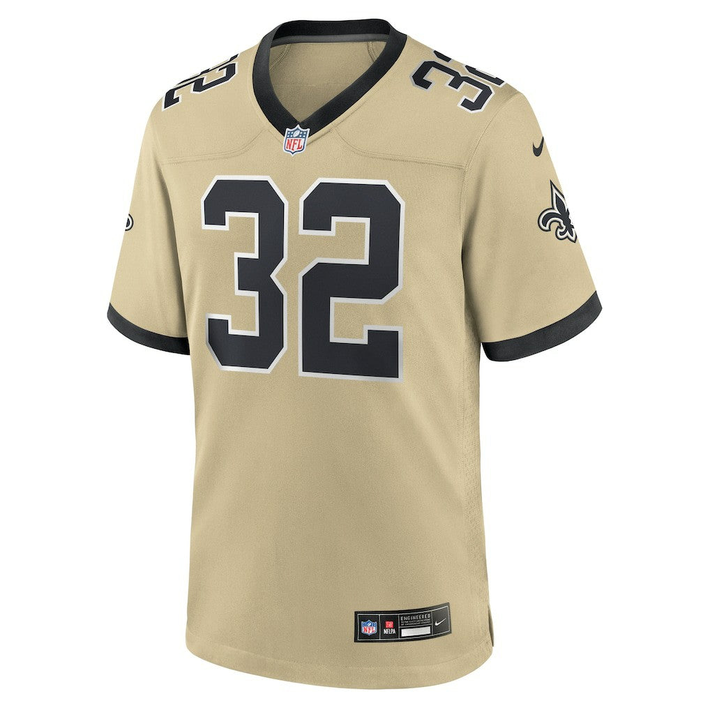 Nike Tyrann Mathieu New Orleans Saints Gameday Golds Alternate Game Player Jersey Gold