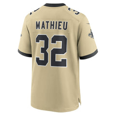Nike Tyrann Mathieu New Orleans Saints Gameday Golds Alternate Game Player Jersey Gold