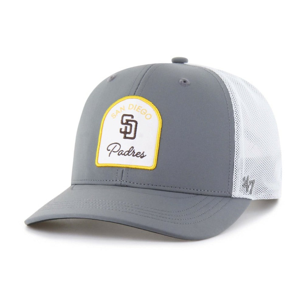 San Diego Padres '47 Gimmie Golf Trucker Adjustable Hat - Gray - 47 brand Sale