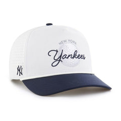 New York Yankees '47 Gimmie Golf Hitch Rope Adjustable Hat - White/Navy - 47 brand Discount