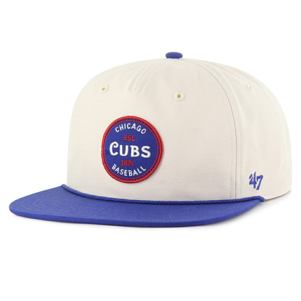 Chicago Cubs '47 Payson Captain Adjustable Hat - Cream - 47 brand Online