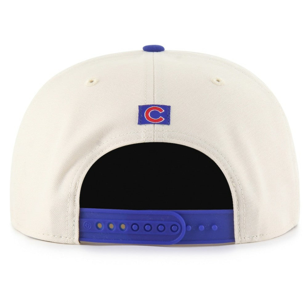 Chicago Cubs '47 Payson Captain Adjustable Hat - Cream - 47 brand Online