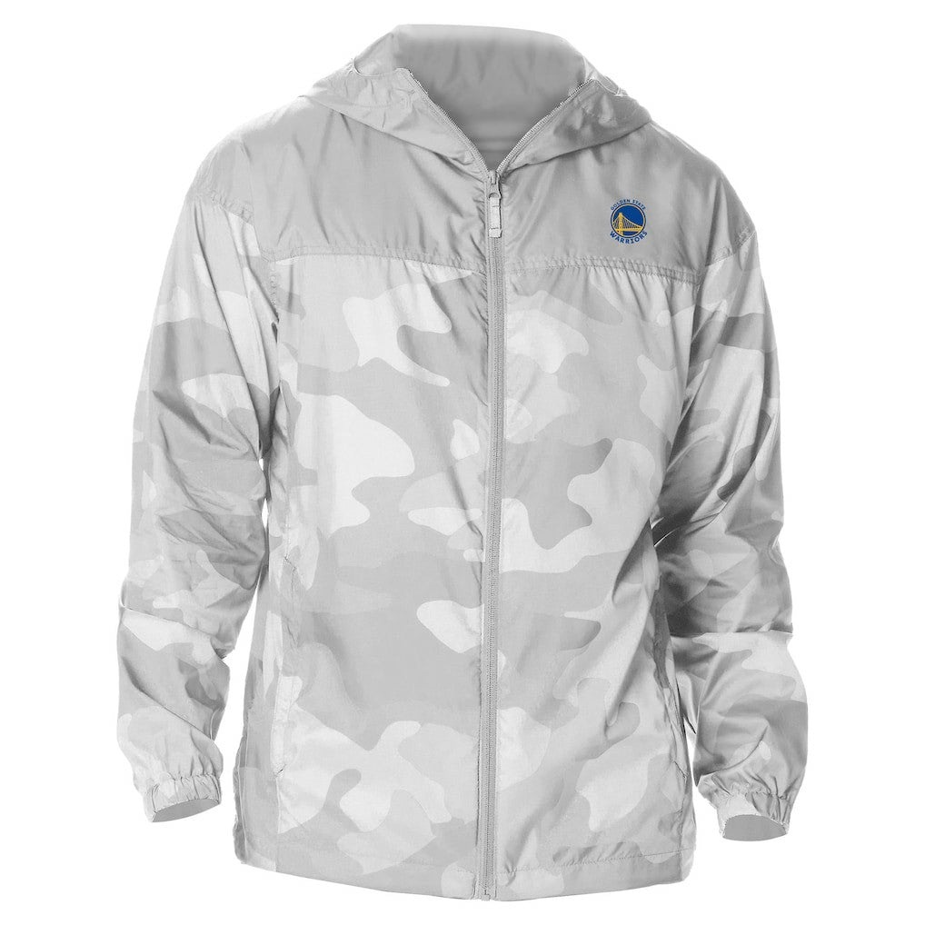 Golden State Warriors Camo Flash Challenger Windbreaker Full-Zip Jacket for sale Gray | Columbia outlet