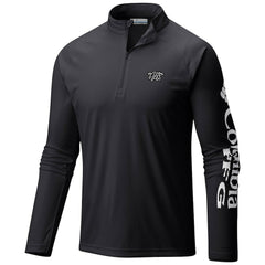 Brooklyn Nets Terminal Tackle Raglan Omni-Shade Quarter-Zip Jacket Black | Columbia Lifestyle