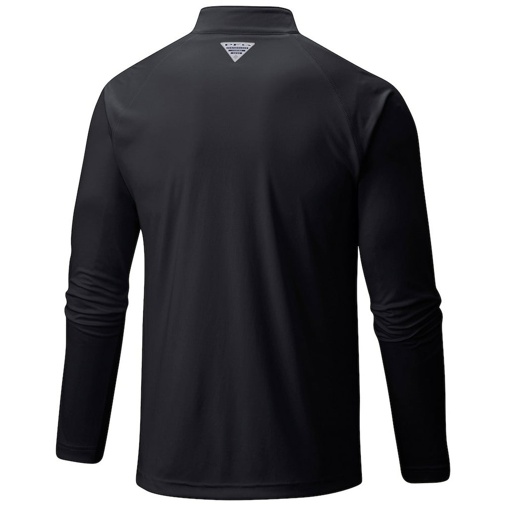 Brooklyn Nets Terminal Tackle Raglan Omni-Shade Quarter-Zip Jacket Black | Columbia Lifestyle