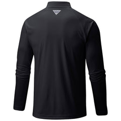 Brooklyn Nets Terminal Tackle Raglan Omni-Shade Quarter-Zip Jacket Black | Columbia Lifestyle
