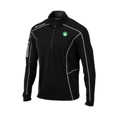 Boston Celtics Omni-Wick Shotgun Quarter-Zip Pullover Black | Columbia US