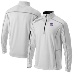 Sacramento Kings Omni-Wick Shotgun Quarter-Zip Pullover White | Columbia discount