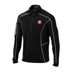 Atlanta Hawks Omni-Wick Shotgun Quarter-Zip Pullover Black | Columbia discount