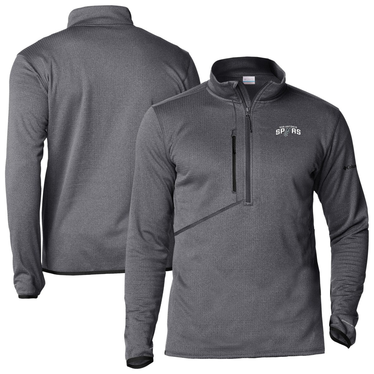 San Antonio Spurs Park View Half-Zip Top Gray | Columbia Near Me