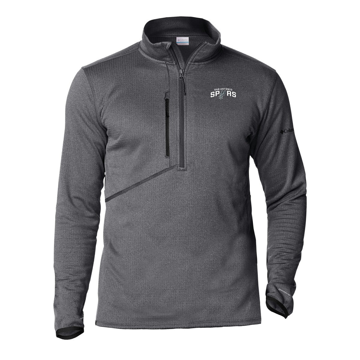 San Antonio Spurs Park View Half-Zip Top Gray | Columbia Near Me