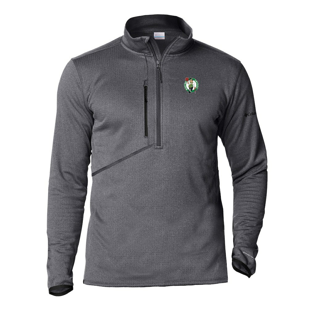 Boston Celtics Park View Half-Zip Top Gray | Columbia Lifestyle