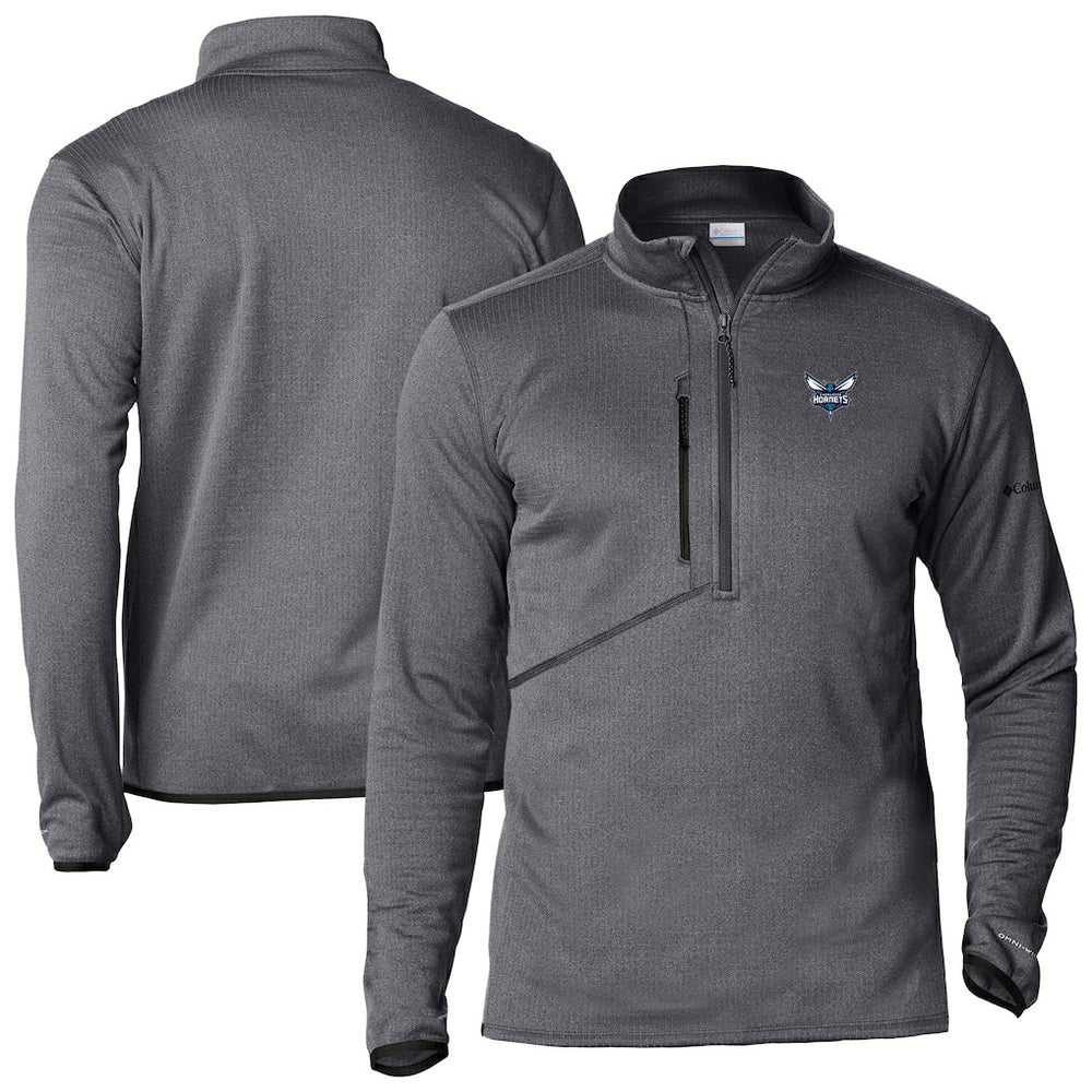 Charlotte Hornets Park View Half-Zip Top Gray | Columbia