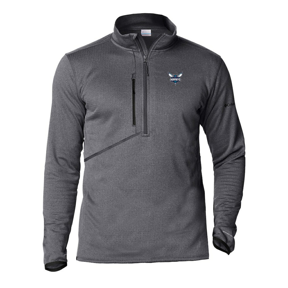 Charlotte Hornets Park View Half-Zip Top Gray | Columbia