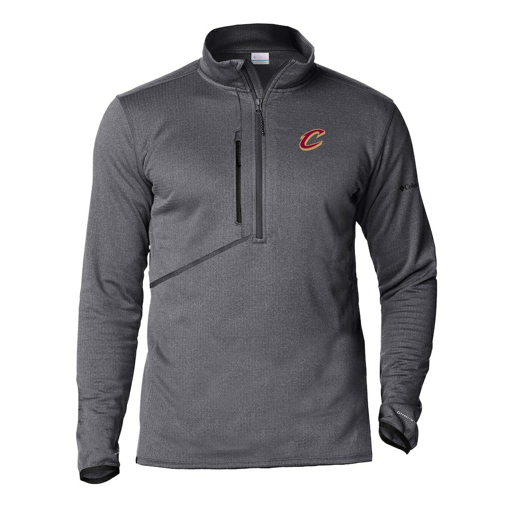 Cleveland Cavaliers Park View Half-Zip Top for sale Gray | Columbia discount