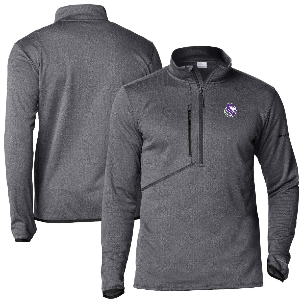 Sacramento Kings Park View Half-Zip Top Gray | Columbia discount