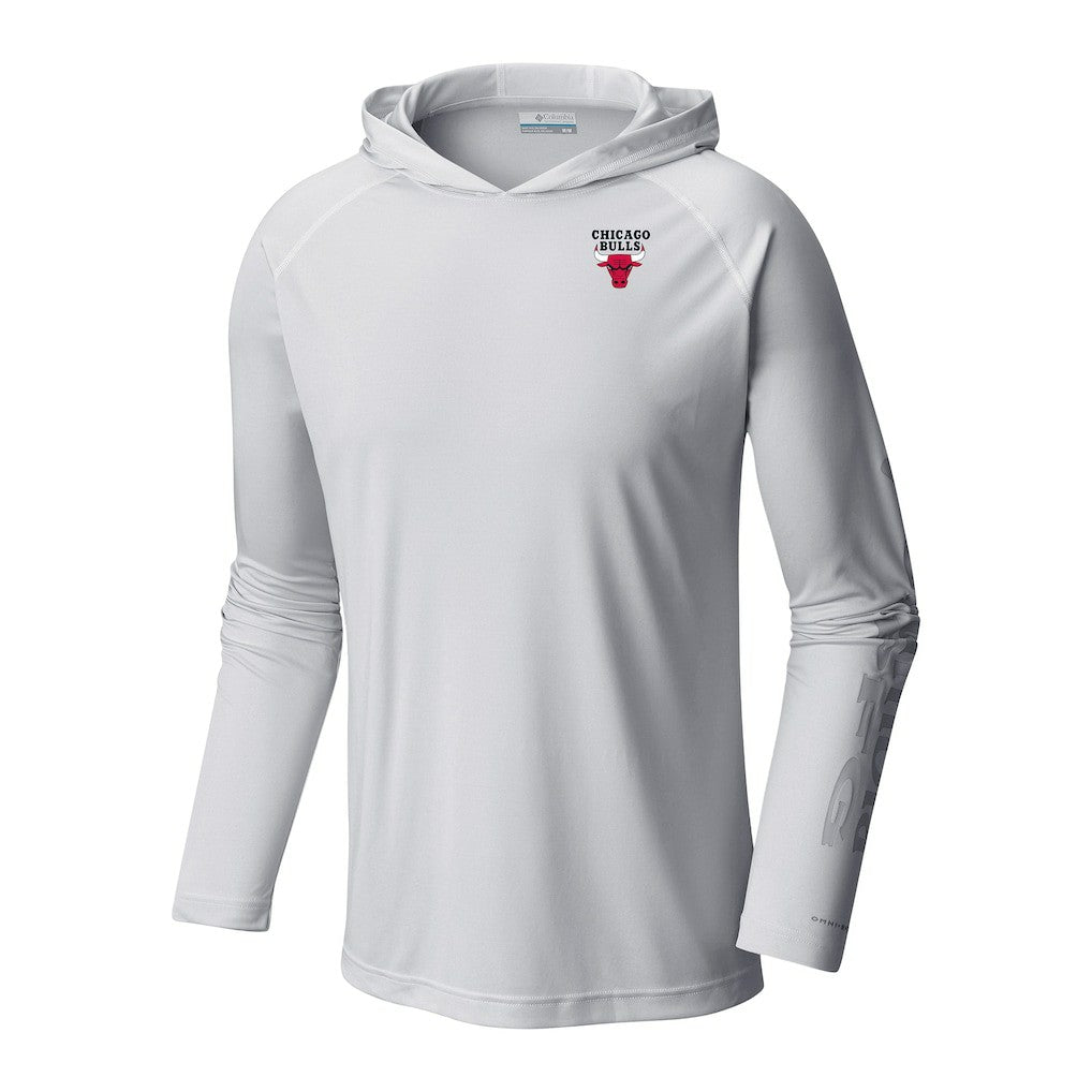 Chicago Bulls Terminal Tackle Long Sleeve Hoodie T-Shirt for sale White | Columbia discount