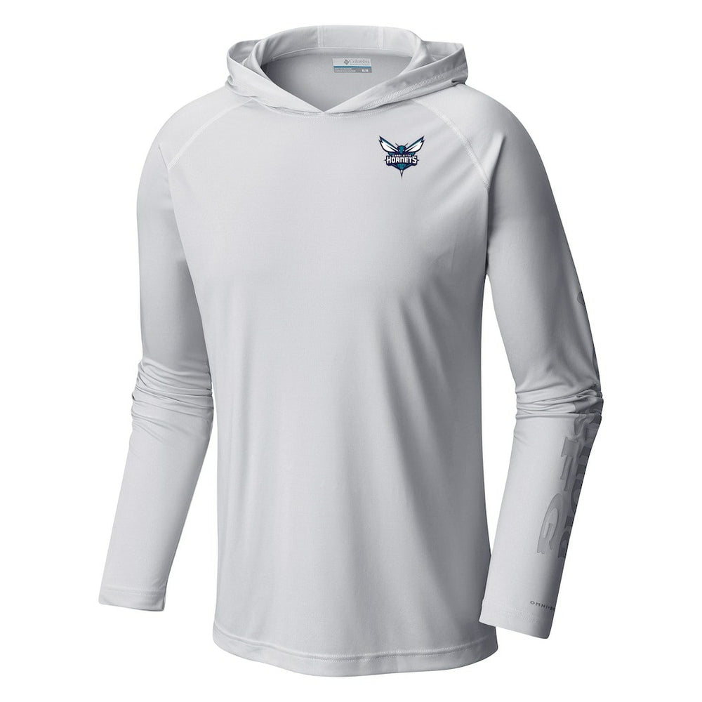Charlotte Hornets Terminal Tackle Long Sleeve Hoodie T-Shirt White | Columbia for sale