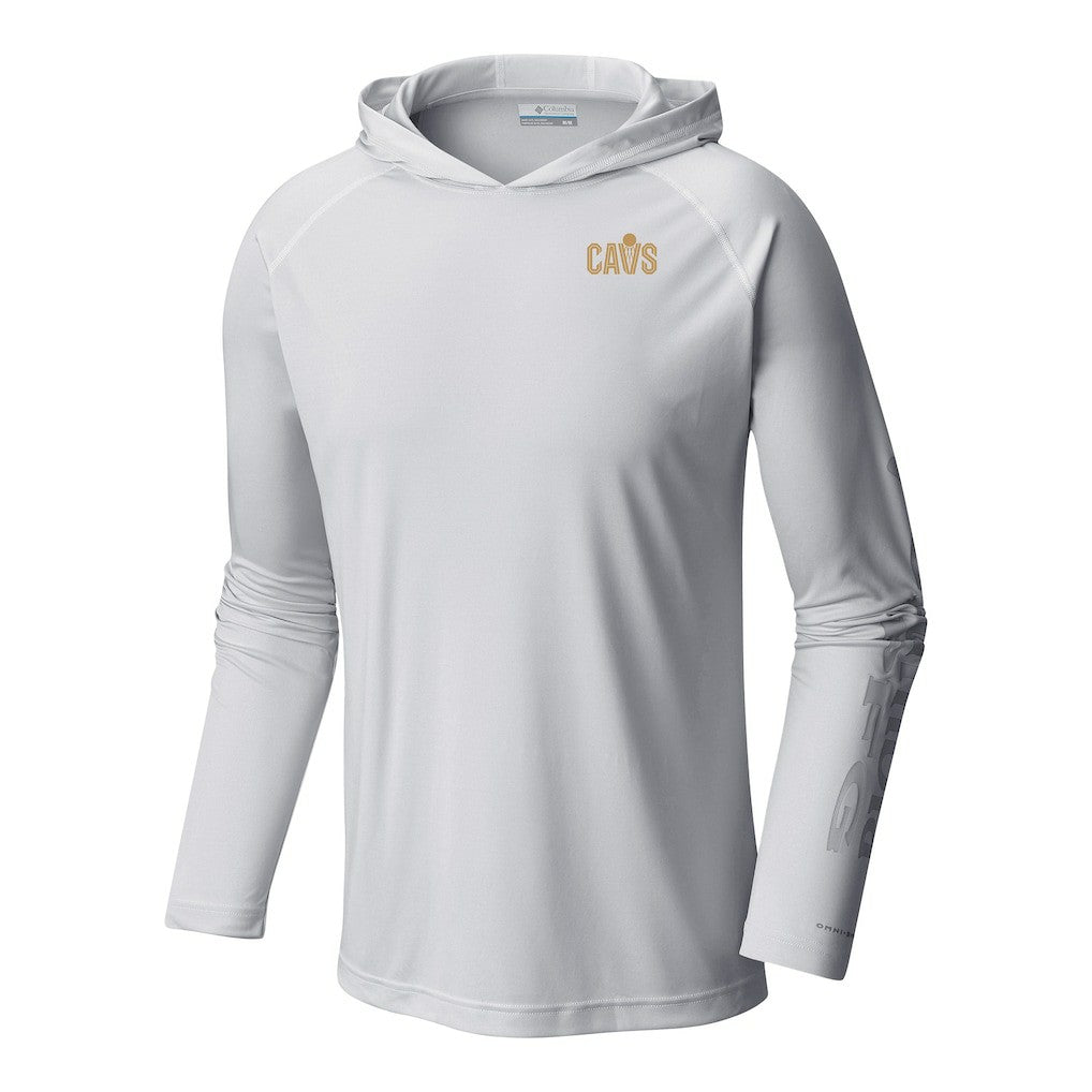 Cleveland Cavaliers Terminal Tackle Long Sleeve Hoodie T-Shirt for sale White | Columbia for sale