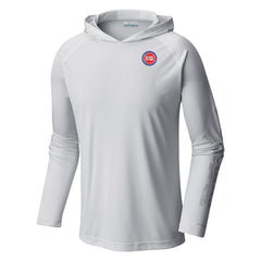 Detroit Pistons Terminal Tackle Long Sleeve Hoodie T-Shirt for sale White | Columbia Near Me