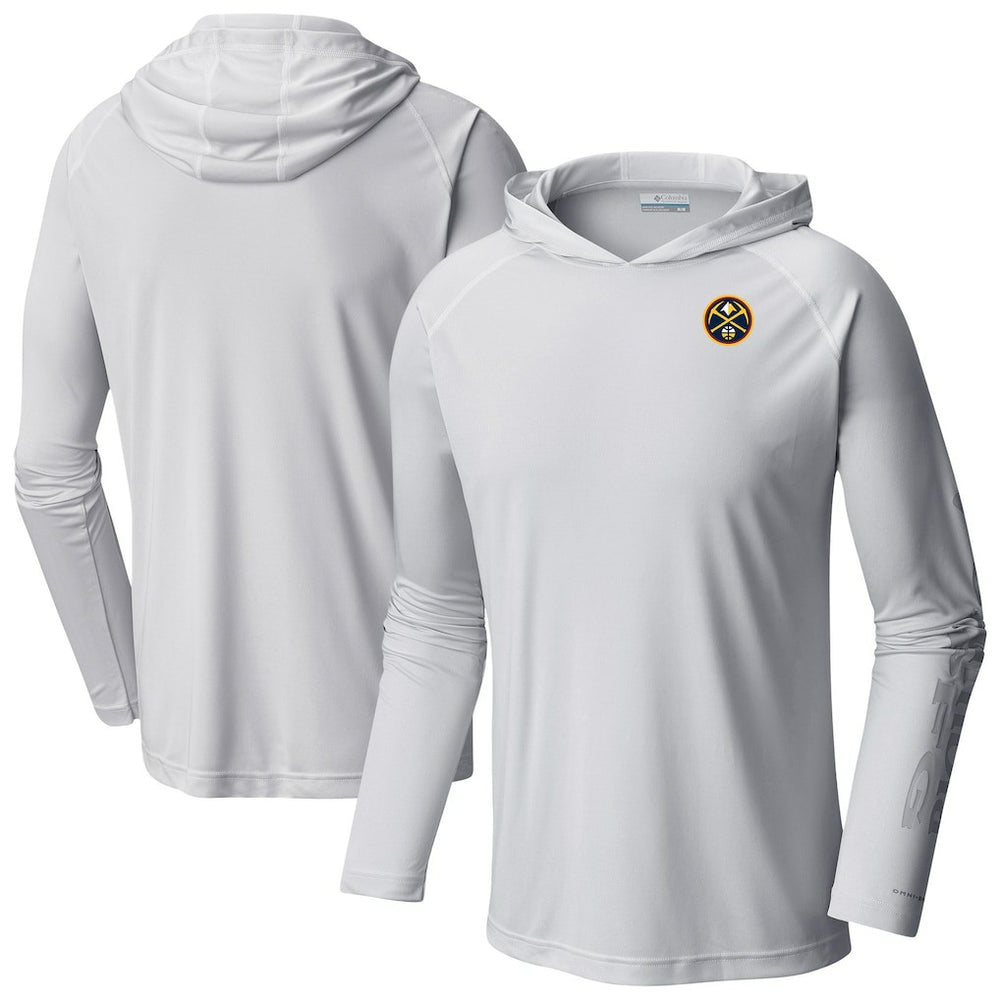 Denver Nuggets Terminal Tackle Long Sleeve Hoodie T-Shirt for sale White | Columbia Lifestyle
