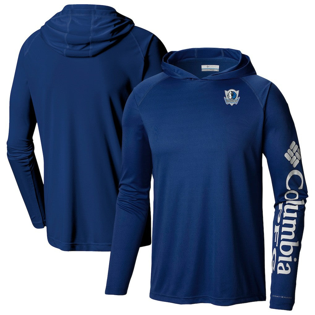 Dallas Mavericks Terminal Tackle Long Sleeve Hoodie T-Shirt for sale Navy | Columbia for sale