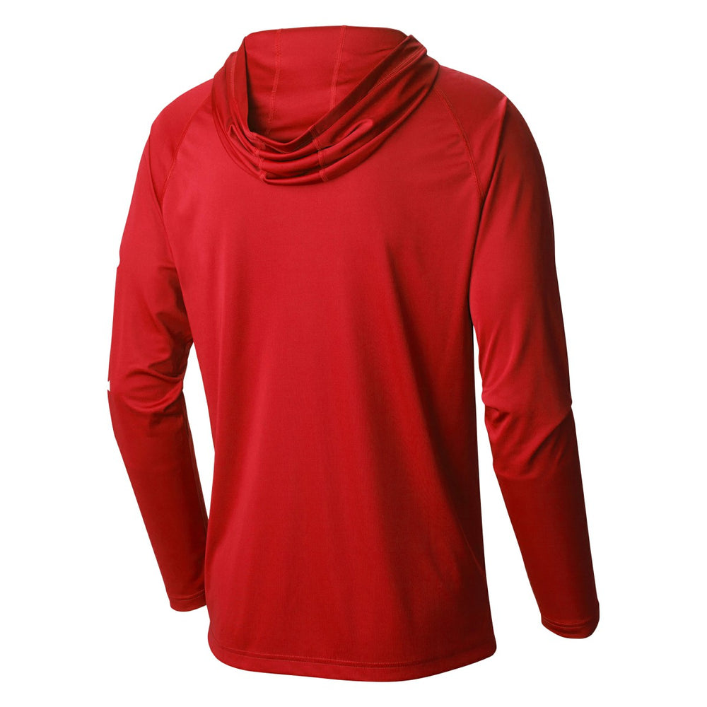 Washington Wizards Terminal Tackle Long Sleeve Hoodie T-Shirt Red | Columbia Near Me