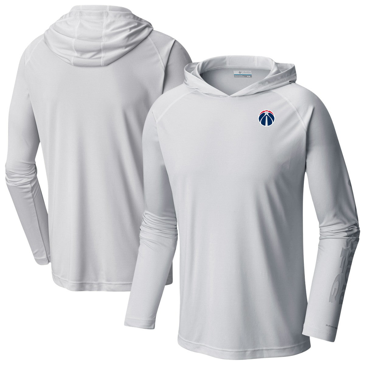 Washington Wizards Terminal Tackle Long Sleeve Hoodie T-Shirt White | Columbia outlet