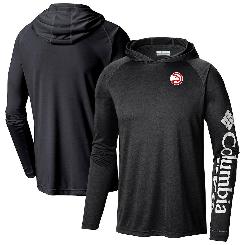 Atlanta Hawks Terminal Tackle Long Sleeve Hoodie T-Shirt Black | Columbia outlet