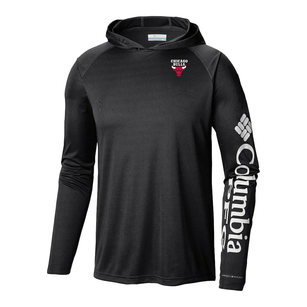 Chicago Bulls Terminal Tackle Long Sleeve Hoodie T-Shirt for sale Black | Columbia US
