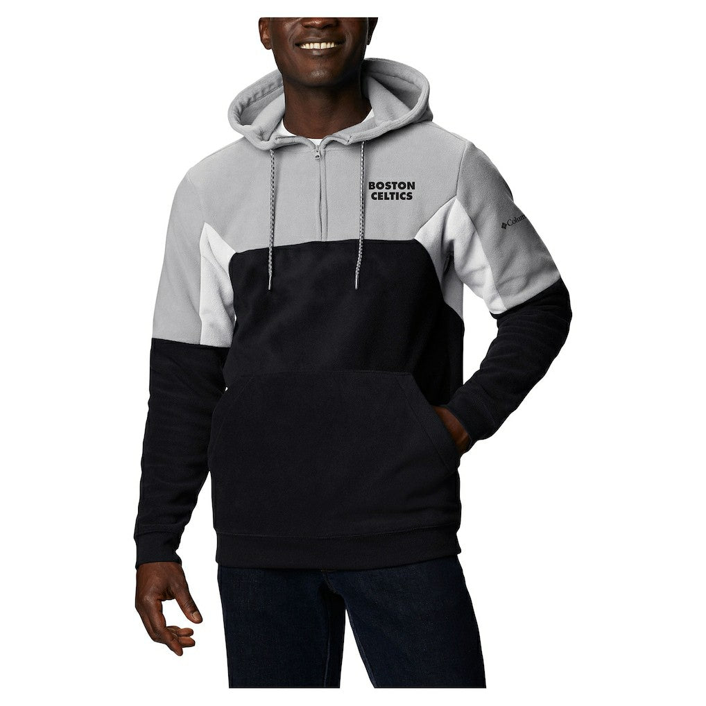 Boston Celtics Lodge Quarter-Zip Hoodie Black | Columbia online