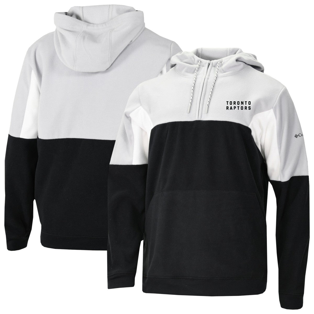 Toronto Raptors Lodge Quarter-Zip Hoodie Black | Columbia US