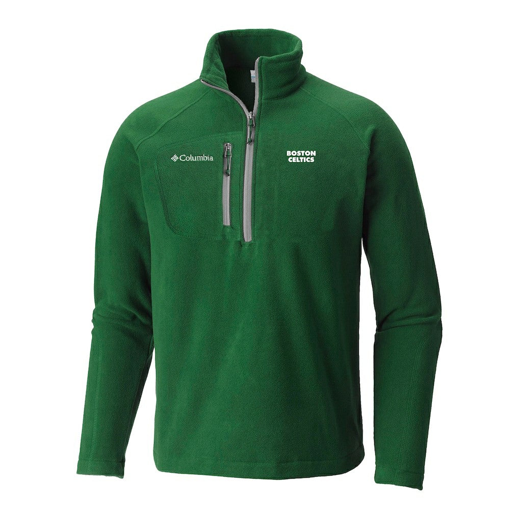 Boston Celtics Fast Trek III Half-Zip Fleece Pullover Kelly Green | Columbia discount
