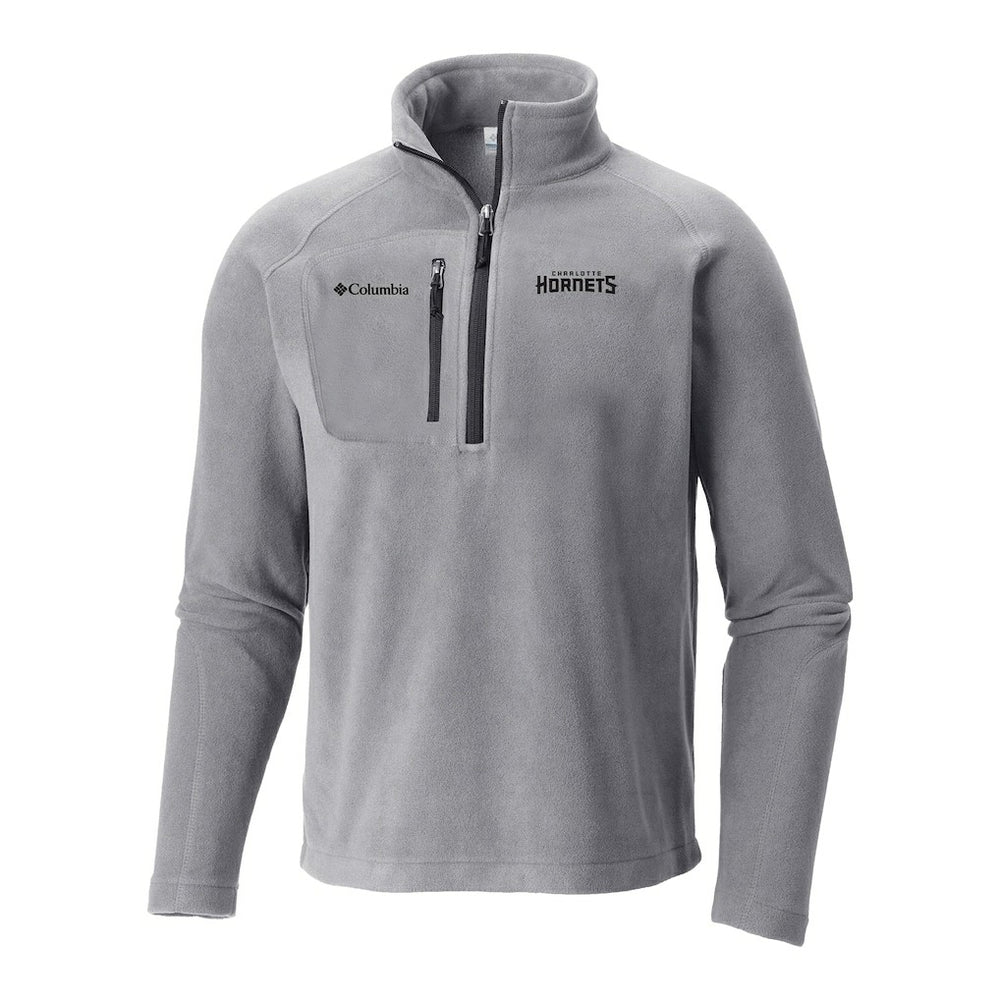 Charlotte Hornets Fast Trek III Half-Zip Fleece Pullover Gray | Columbia for sale
