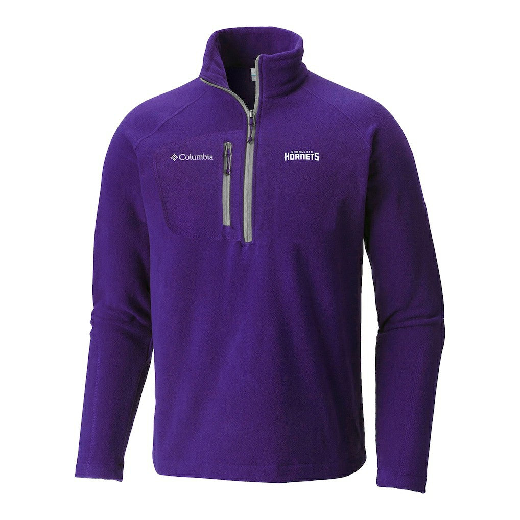 Charlotte Hornets Fast Trek III Half-Zip Fleece Pullover Purple | Columbia outlet