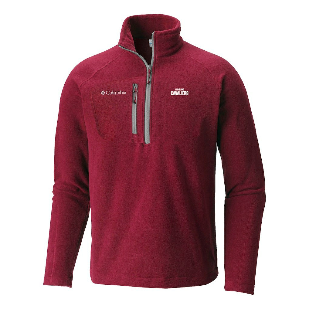 Cleveland Cavaliers Fast Trek III Half-Zip Fleece Pullover for sale Wine | Columbia for sale
